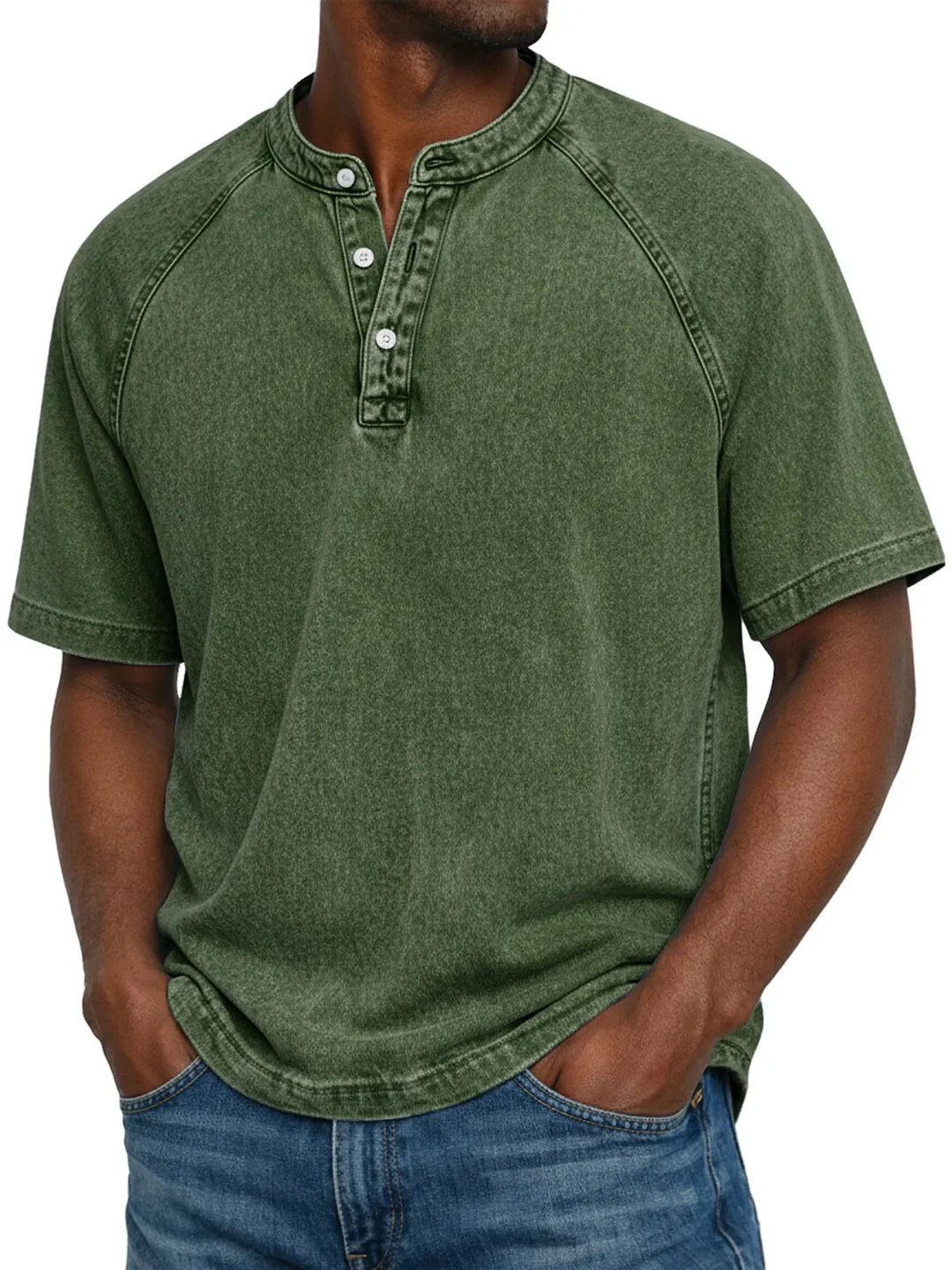 Pedro | Men's Classic Vintage Button-Up Shirt