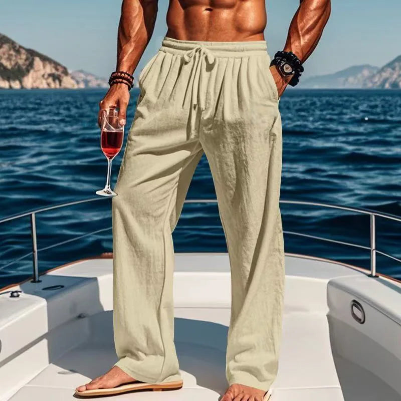 Elyas - Relaxed Linen Trousers