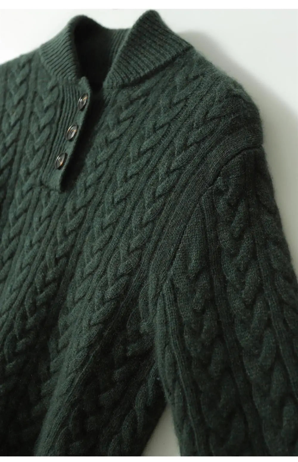 Arden Button-Front Pullover