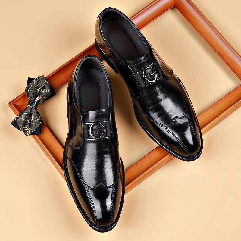 Giovanni | Men's Loafers with Buckle