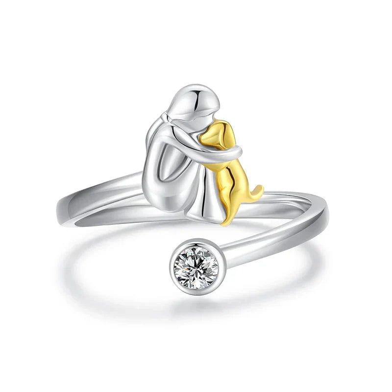 Rose™ - Dog Motif Ring
