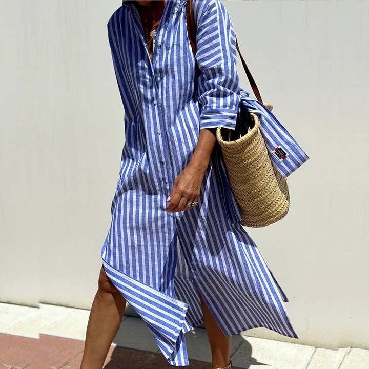 Valeria - Elegant Striped Shirt