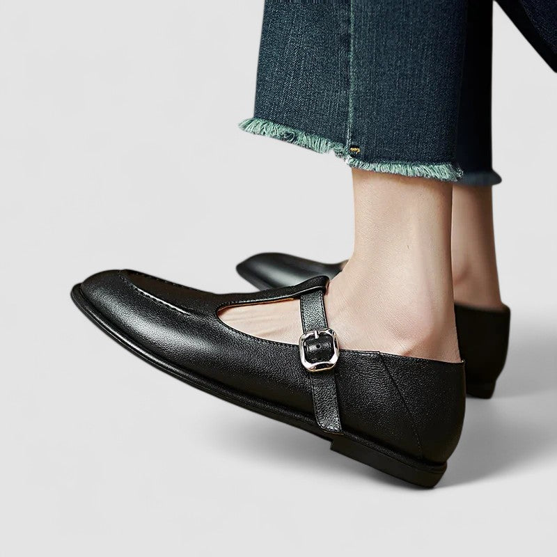 Ariyzzah | Orthopedic Low Heel Mary Jane Shoes