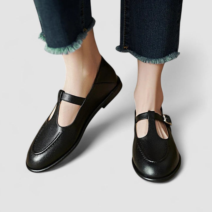 Ariyzzah | Orthopedic Low Heel Mary Jane Shoes