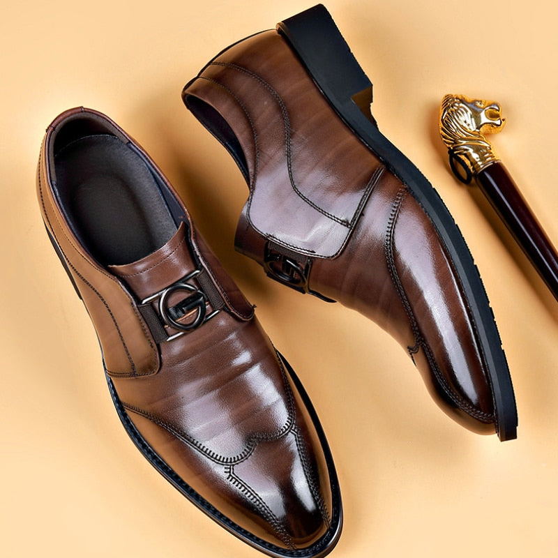 Giovanni | Men's Loafers with Buckle