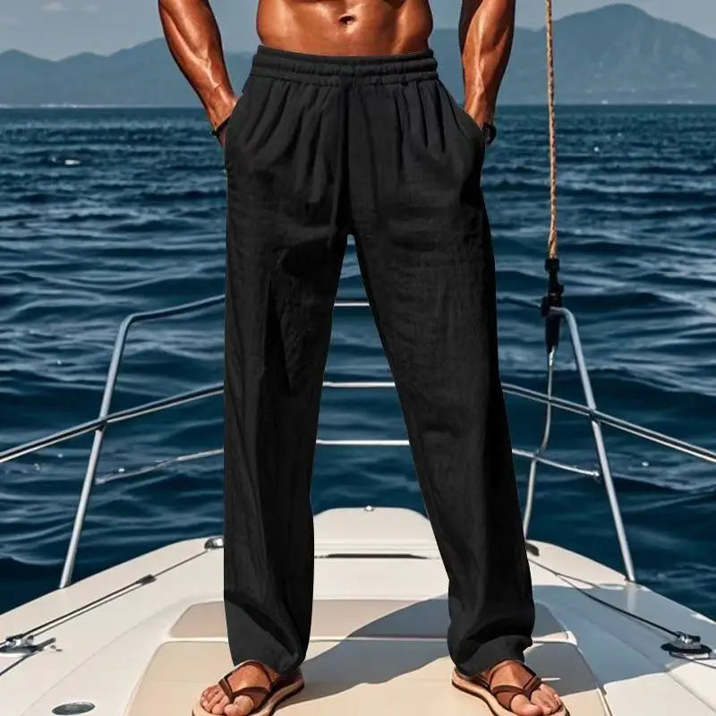 Elyas - Relaxed Linen Trousers