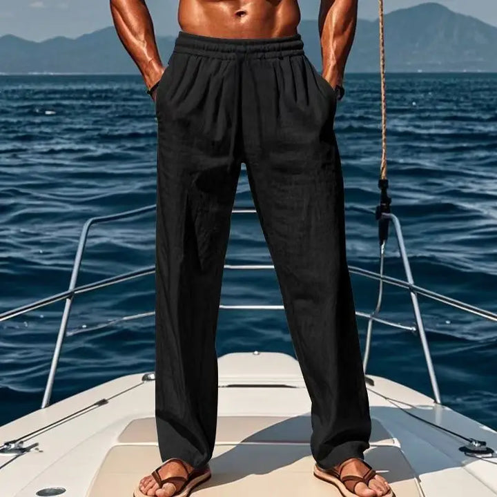 Elyas - Relaxed Linen Trousers