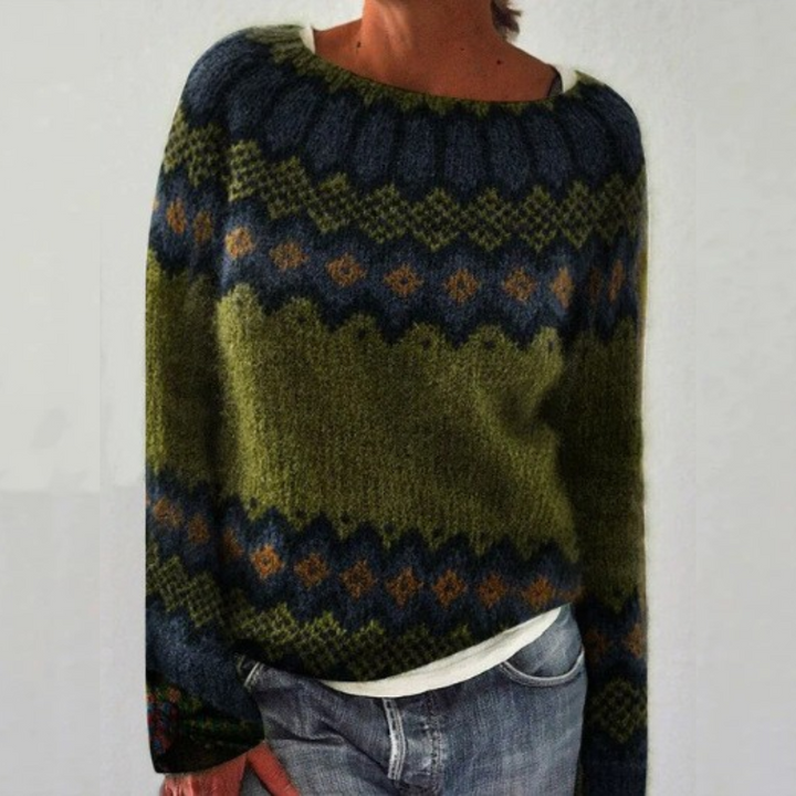 SILVIA | Retro Sweater