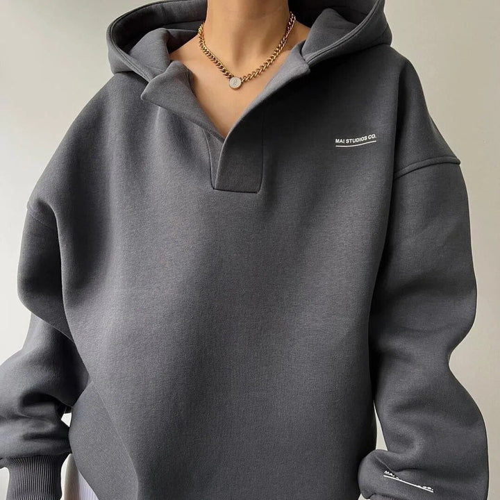 Sienna | Women's pullover hoodie with long sleeves
