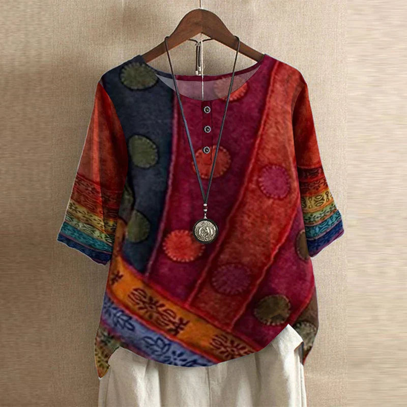 Anya™ | Retro-inspired Blouse