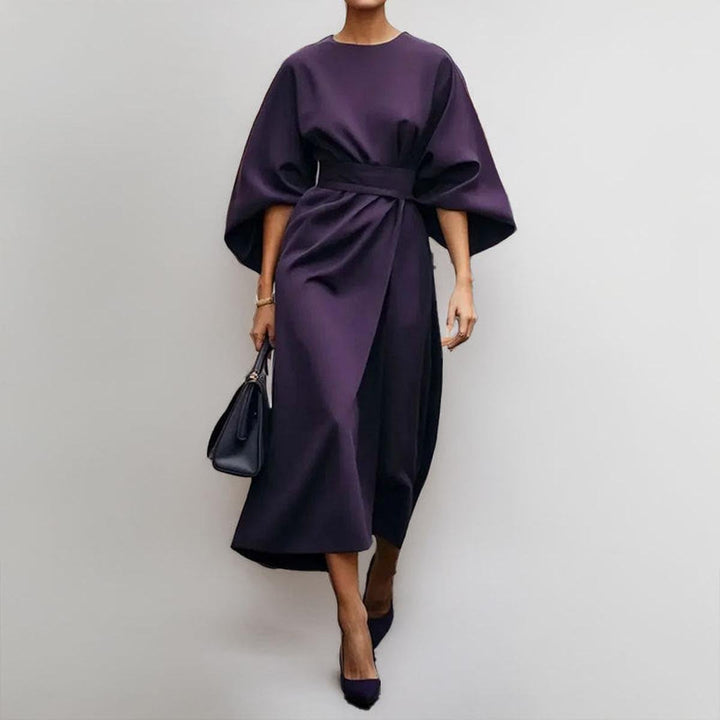 Katarzyna | Maxi Dress with Elegant Kimono Sleeves