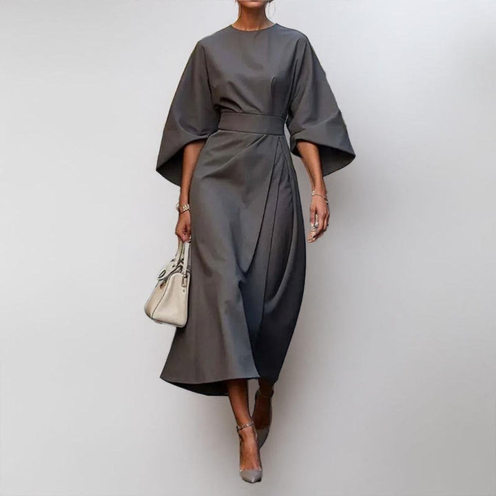 Katarzyna | Maxi Dress with Elegant Kimono Sleeves