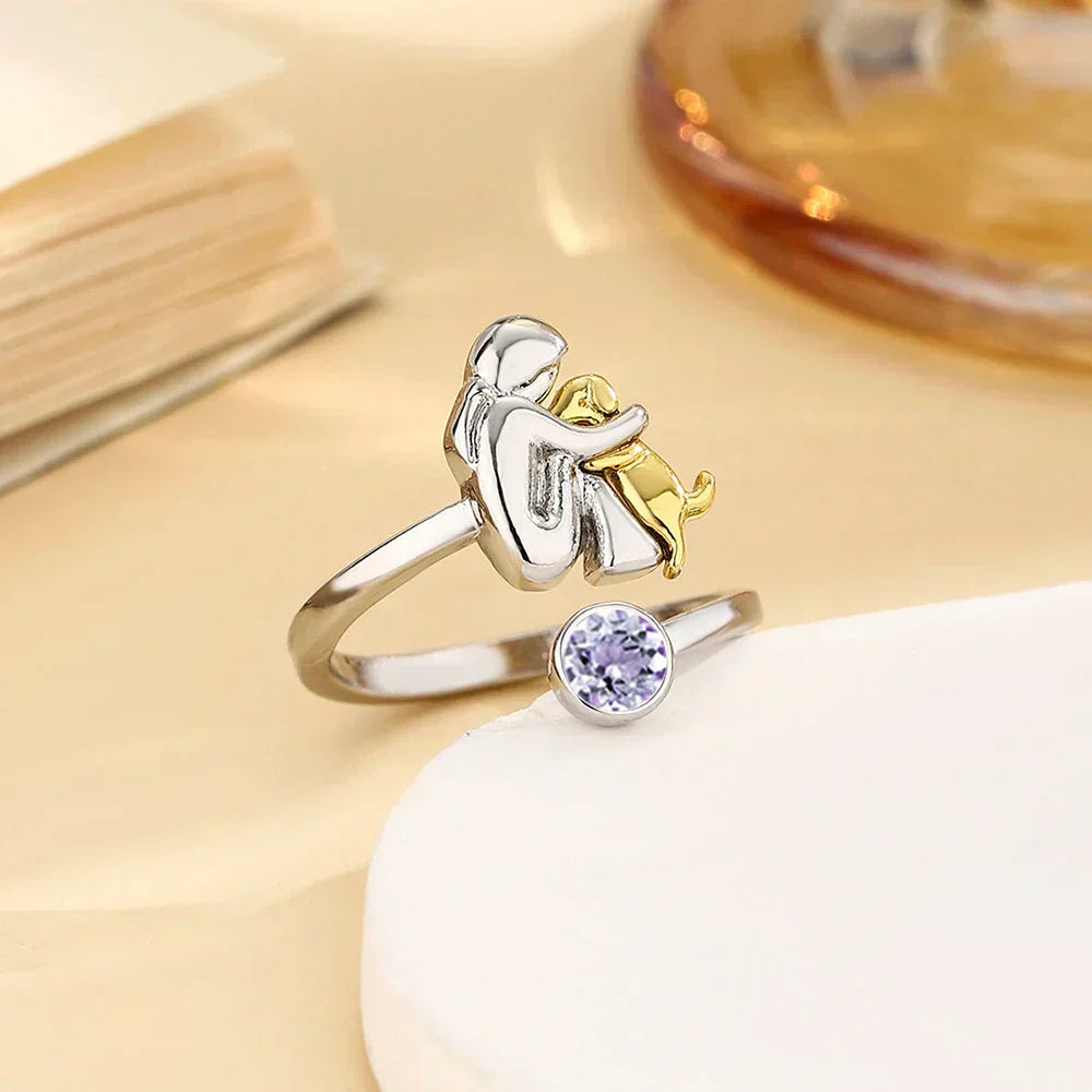 Rose™ - Dog Motif Ring