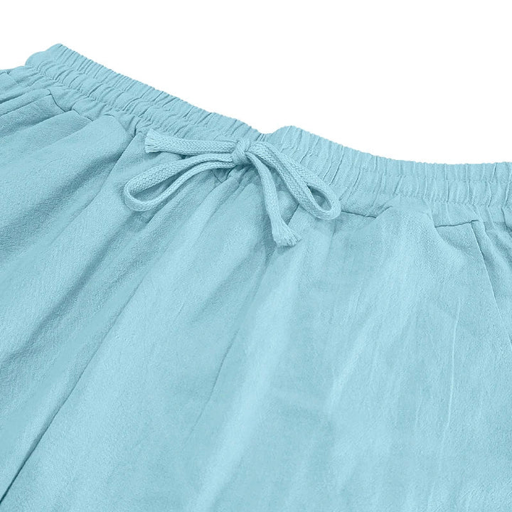 Rafi - Linen Pants Ocean Breeze