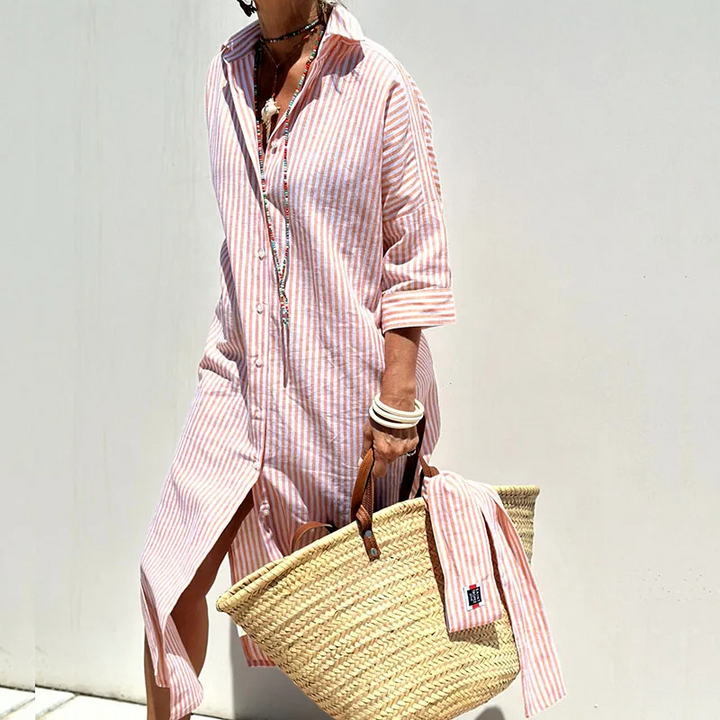 Valeria - Elegant Striped Shirt