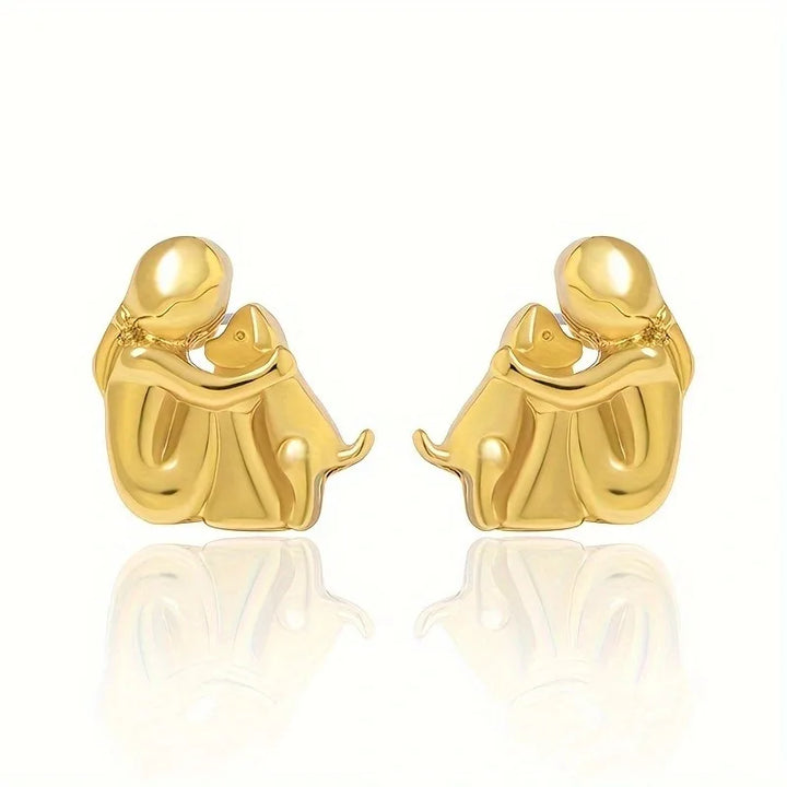 Lisa™ - Dog Earrings with Symbol