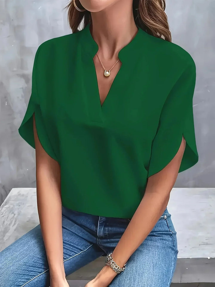 Thalia™ | Sophisticated blouse with a tailored design