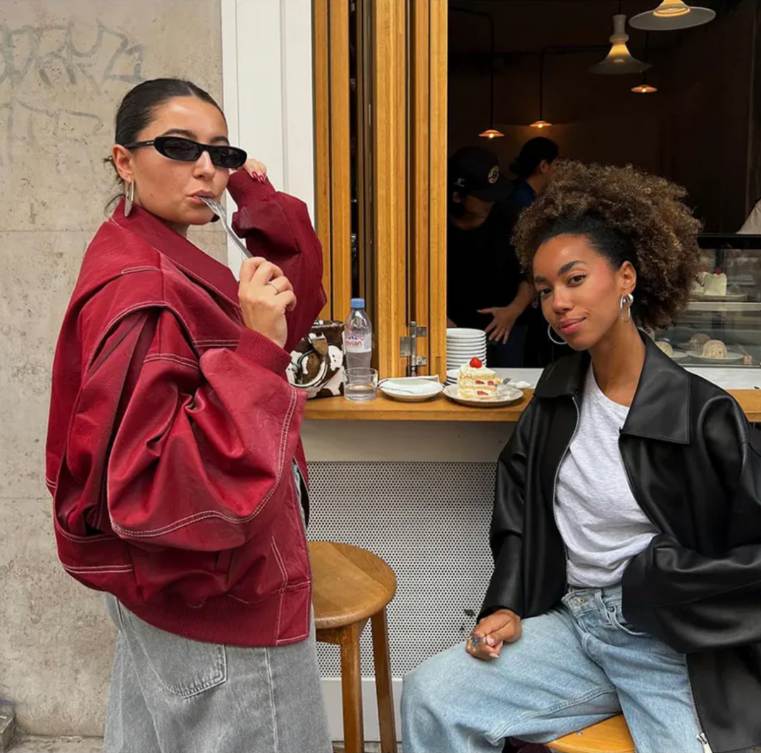 Clara | Women's Oversized Bomber Jacket