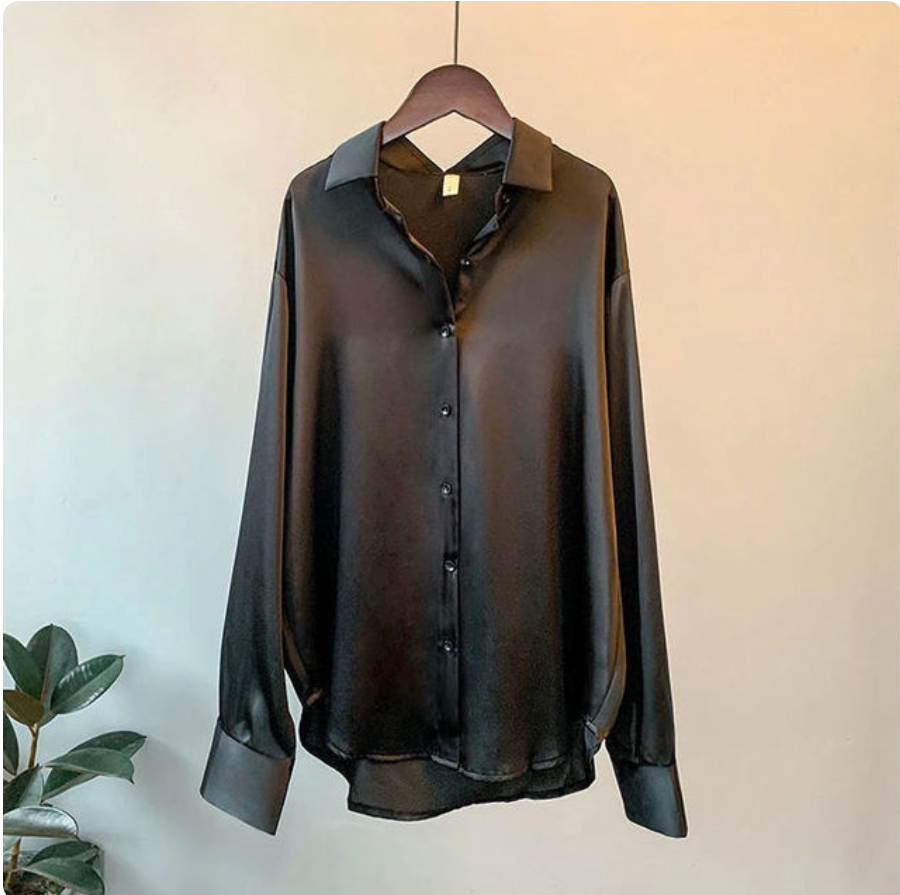 Ben - Satin Shirt For Women