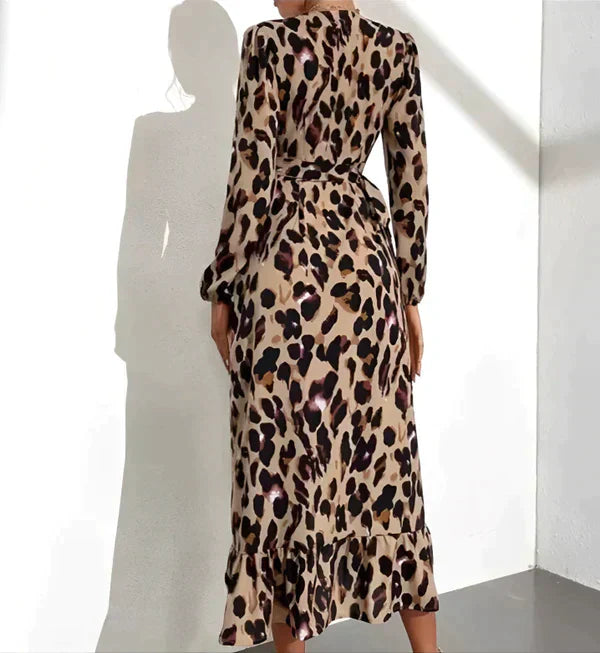 Lisandra | Elegant V-Neck Dress