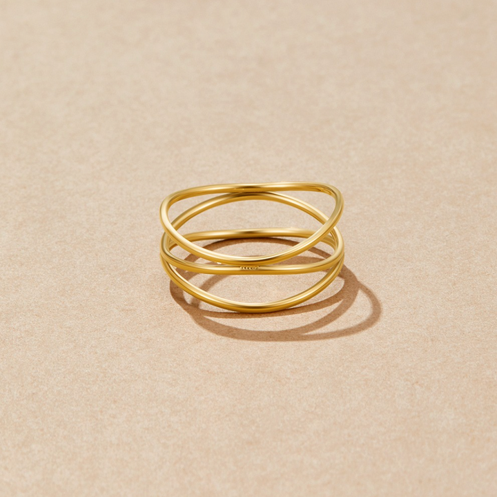 Alicia - Gold ring