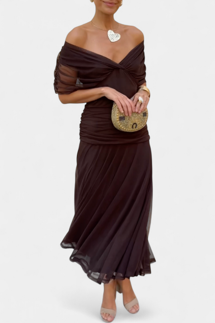 Alondra™ | V-Neck Long Floral Maxi Dress