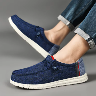 Riccardo - Men's Casual Canvas Shoes Men's Loafers
