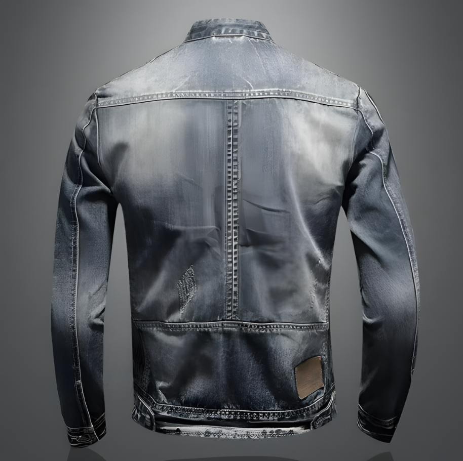 Emanuele - Men's Retro Denim Jacket