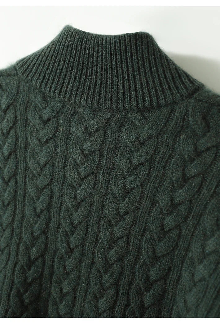 Arden Button-Front Pullover
