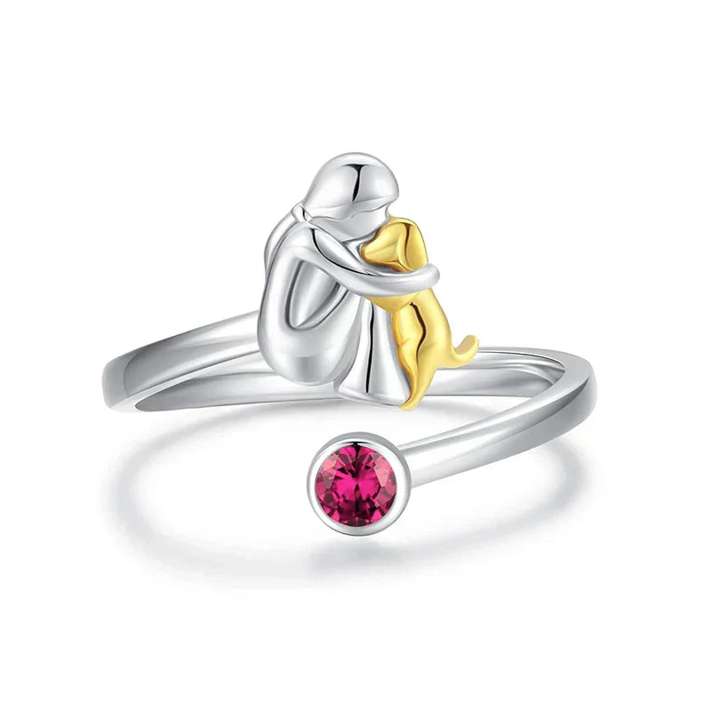 Rose™ - Dog Motif Ring