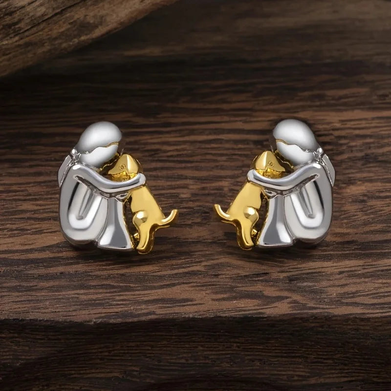Lisa™ - Dog Earrings with Symbol