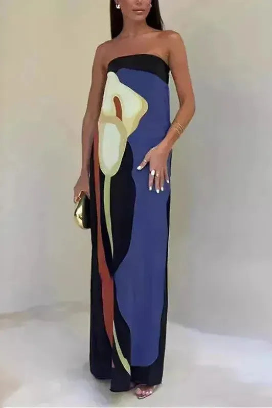 Phoebe | Women's Strapless Maxi Dress