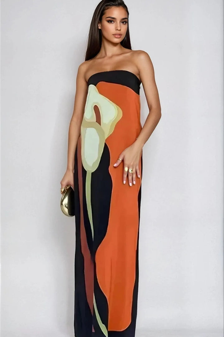Phoebe | Women's Strapless Maxi Dress