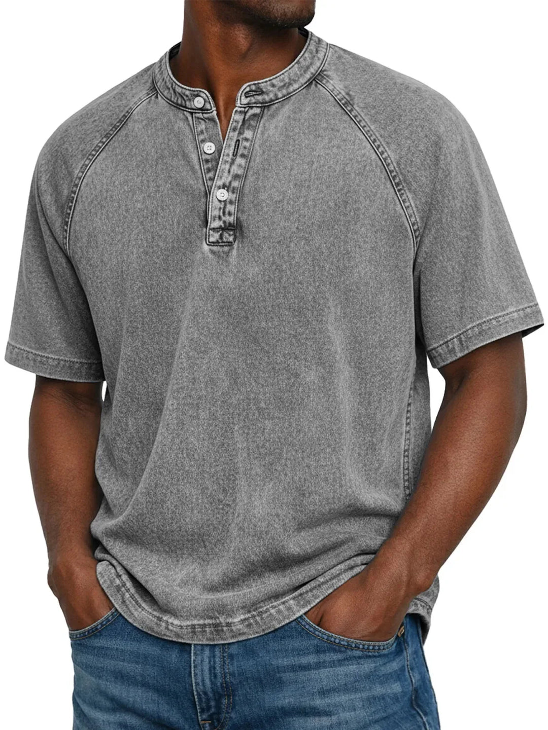 Pedro | Men's Classic Vintage Button-Up Shirt