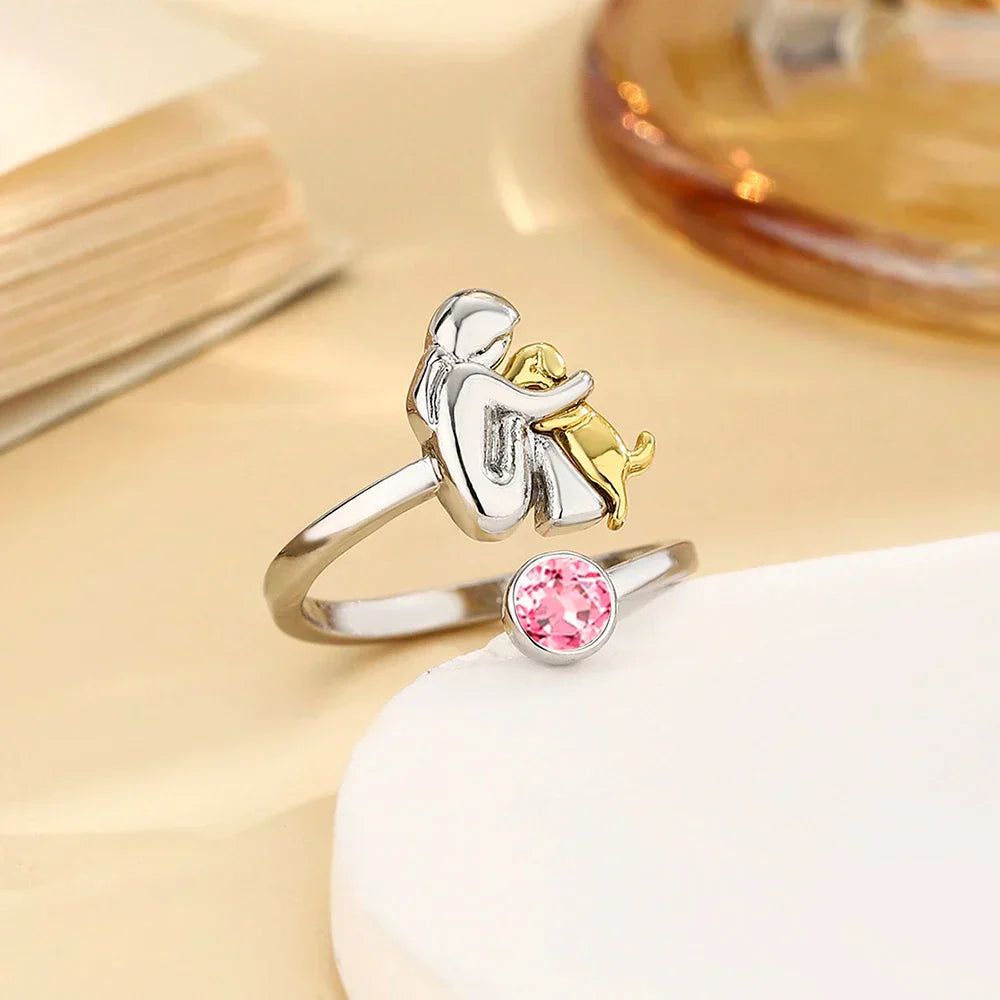 Rose™ - Dog Motif Ring