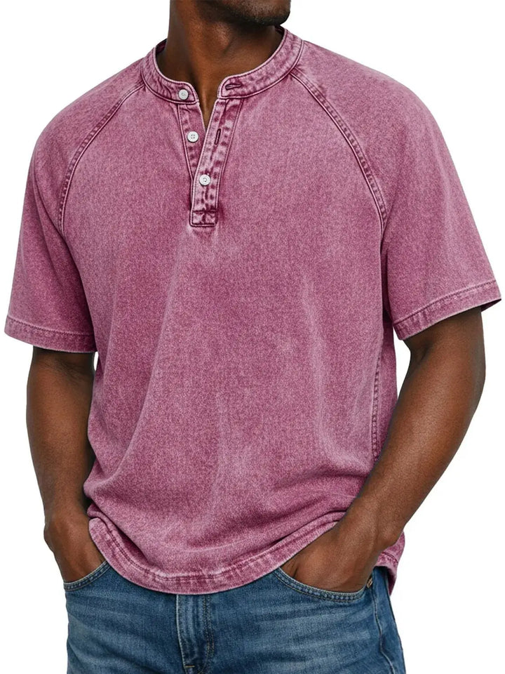Pedro | Men's Classic Vintage Button-Up Shirt