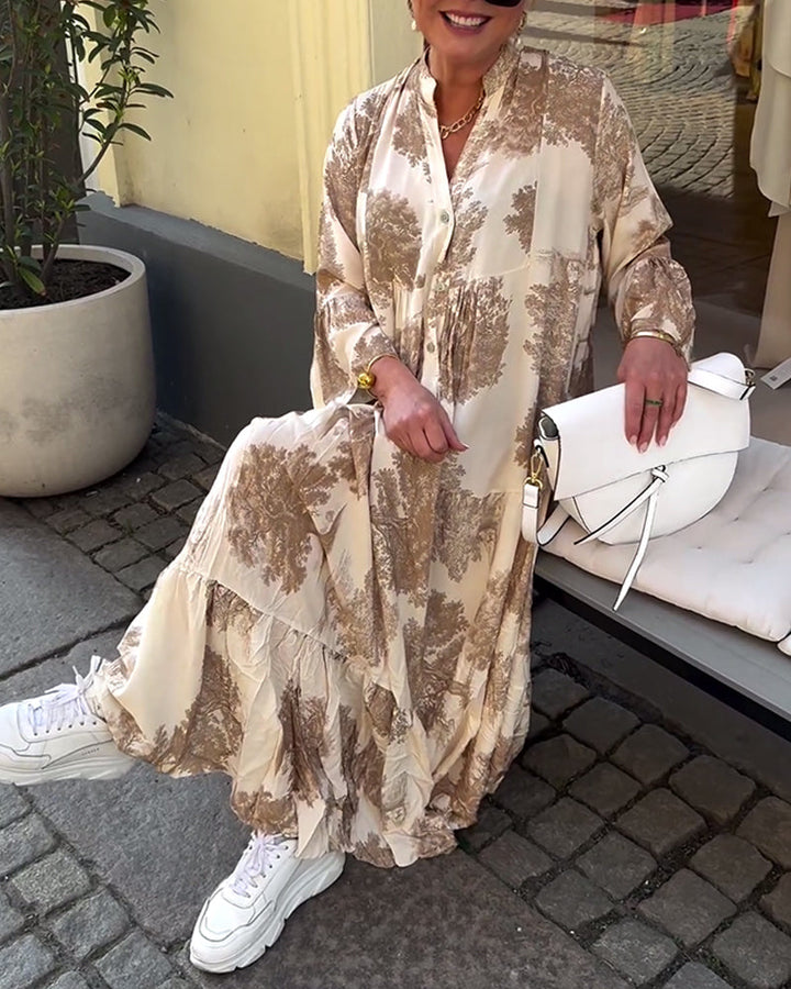 Diana™ - Comfortable Patchwork Maxi Dress