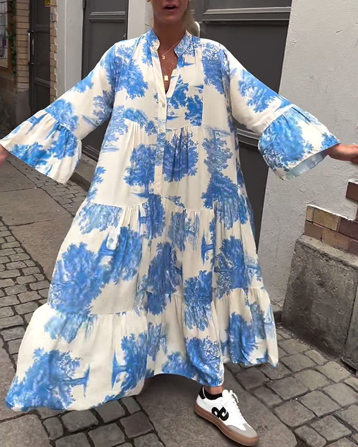 Diana™ - Comfortable Patchwork Maxi Dress