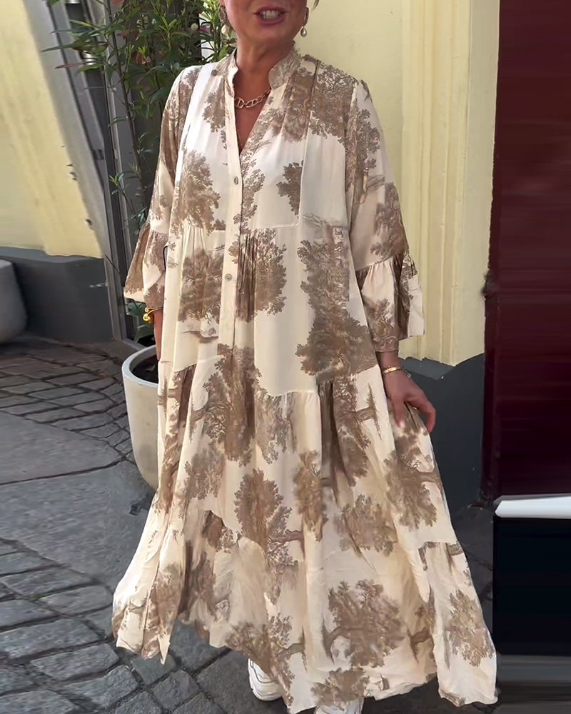 Diana™ - Comfortable Patchwork Maxi Dress