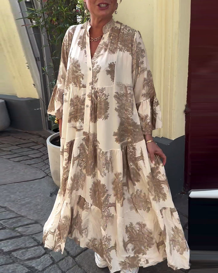Diana™ - Comfortable Patchwork Maxi Dress