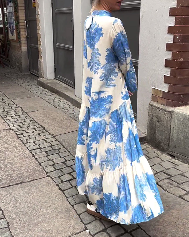 Diana™ - Comfortable Patchwork Maxi Dress
