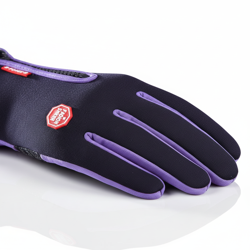 Spritzwasserfeste Handschuhe mit Touchscreen und rutschfester Handfläche