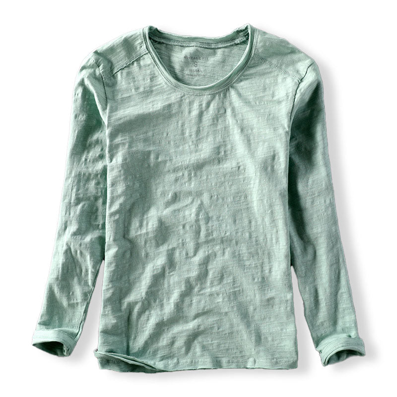 Giovanni - Long-Sleeved Cotton Shirt