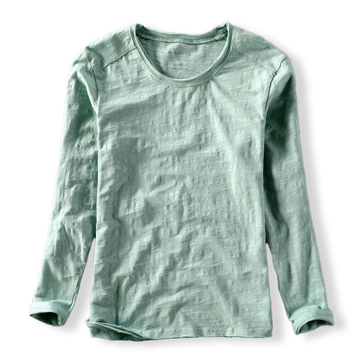 Giovanni - Long-Sleeved Cotton Shirt