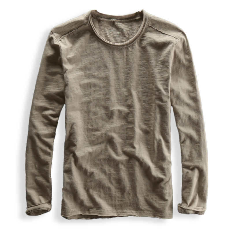Giovanni - Long-Sleeved Cotton Shirt