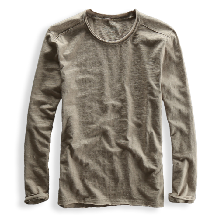 Giovanni - Long-Sleeved Cotton Shirt