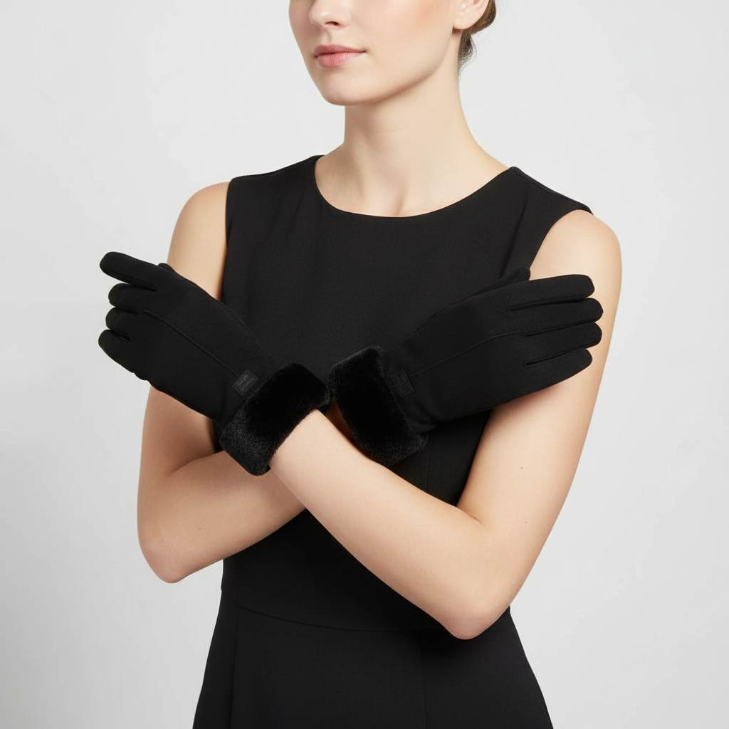 Touchscreen-Winterhandschuhe mit Innenfutter