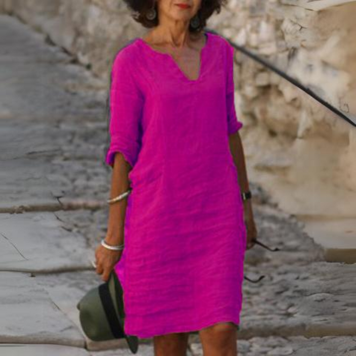 Luigia - Summer Dress With Tummy Coverage