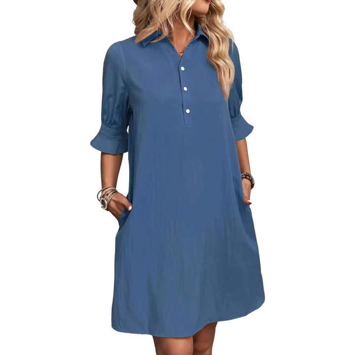Franchesca™ - Casual Shirt Dress