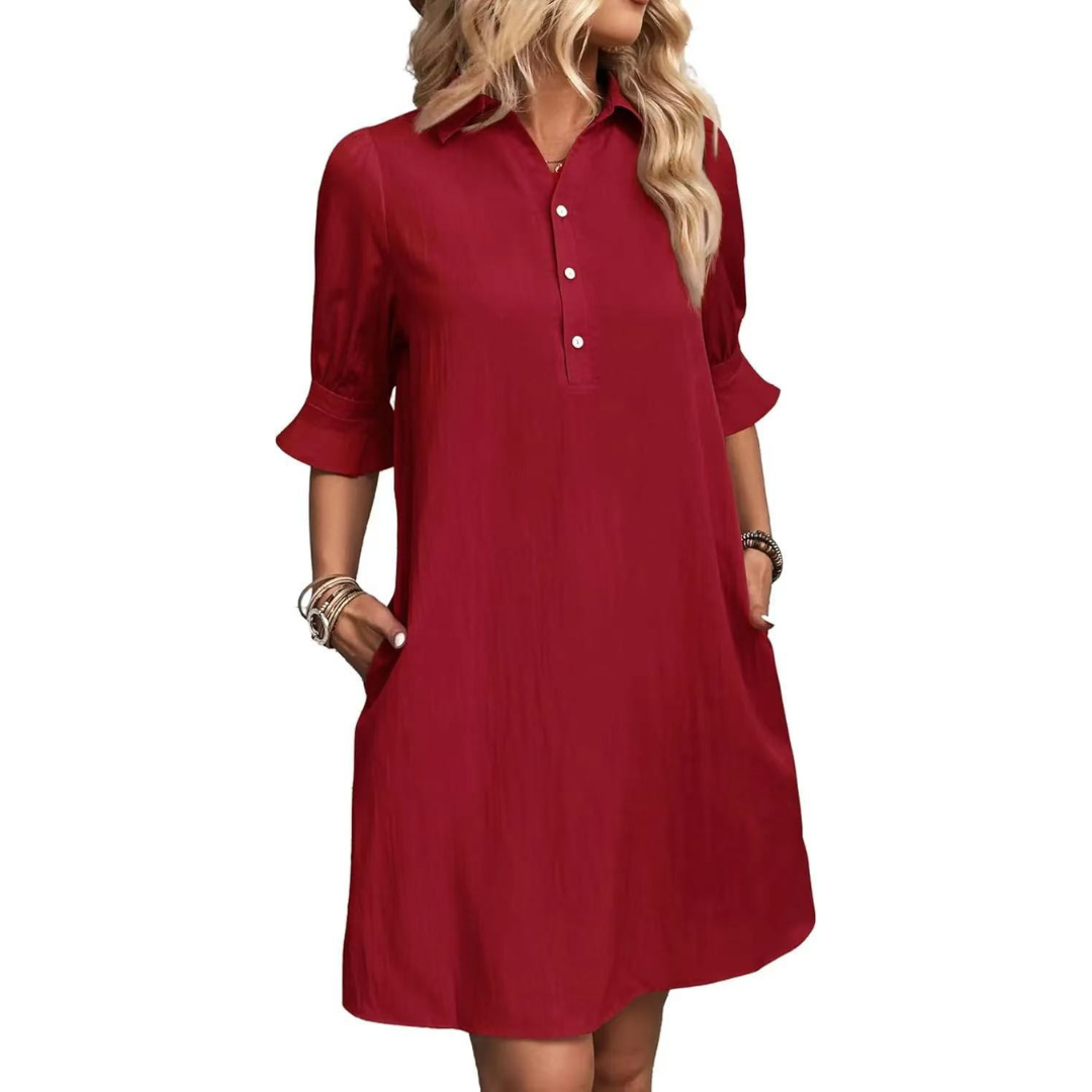 Franchesca™ - Casual Shirt Dress